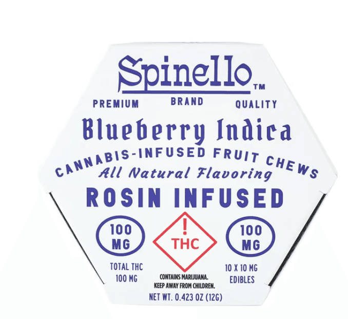 Spinello Spinello Rosin Infused Blueberry 100mg 1pk Fruit Chew