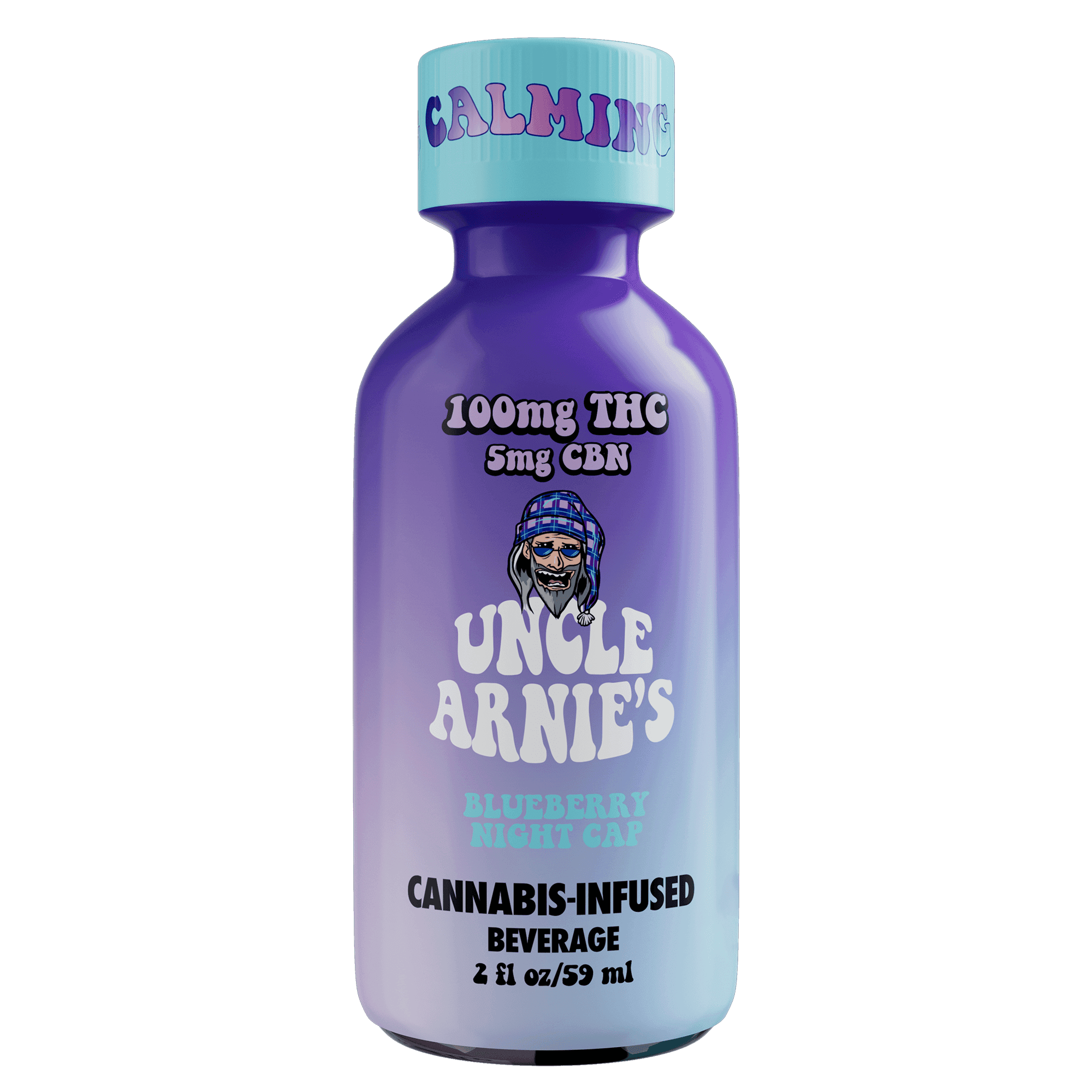 Uncle Arnie's 4:1 Blueberry Nightcap [2oz] (100mg THC/25mg CBN)