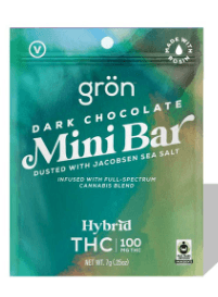 Grön Dark Chocolate | 100mg | 1pk