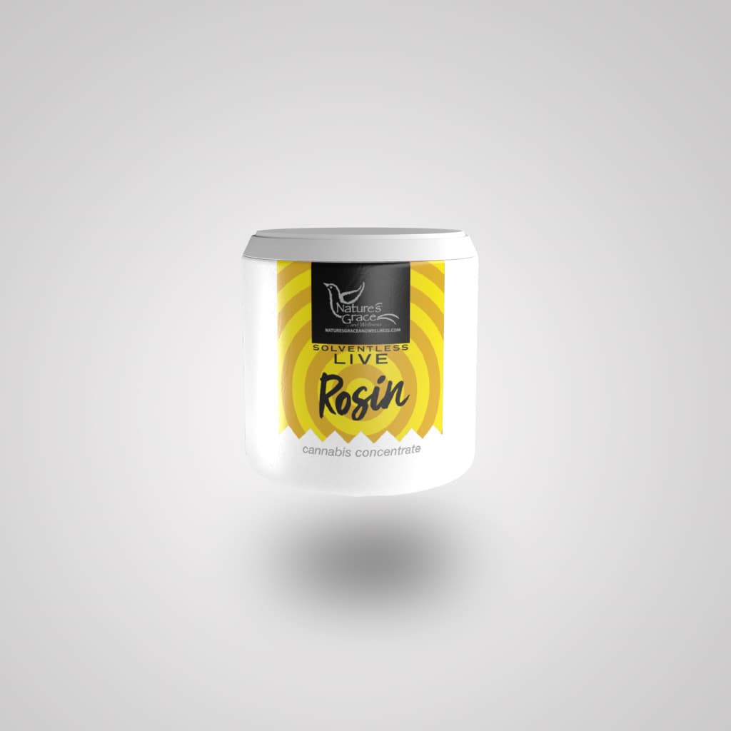 Nature's Grace and Wellness MAC Solventless Live Rosin | Nature's Grace