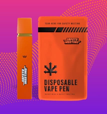 Safety Meeting Meaty Sh!t Live Resin Disposable ( H ) | .3g