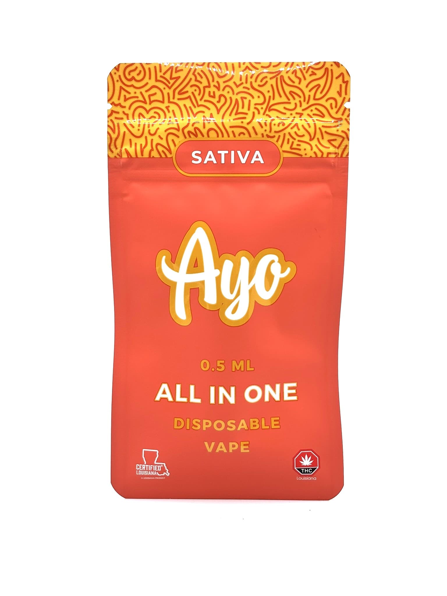 AYO Vape | Apricot Jelly | All-In-One | 0.5g