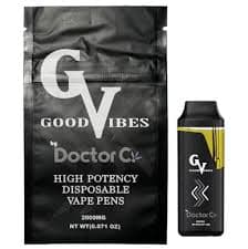 Good Vibes Long Duck Bong | Disposable 2g