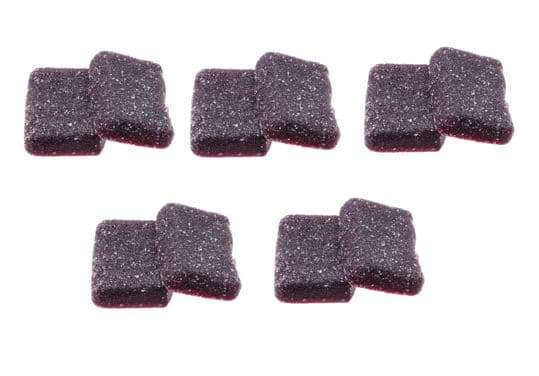 Wyld Wyld Blackberry Indica THC Soft Chews 10pk