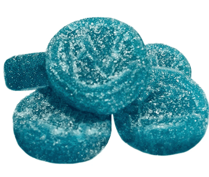 Platinum Platinum Blue Raz Indica Soft Chews 5pk
