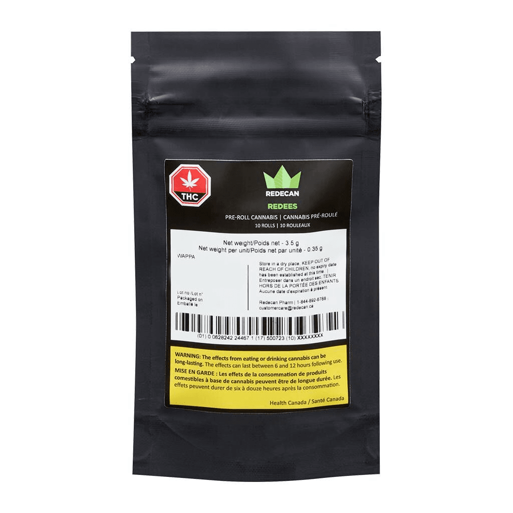 Redecan Redecan Redees Wappa Prerolls 10x0.4g