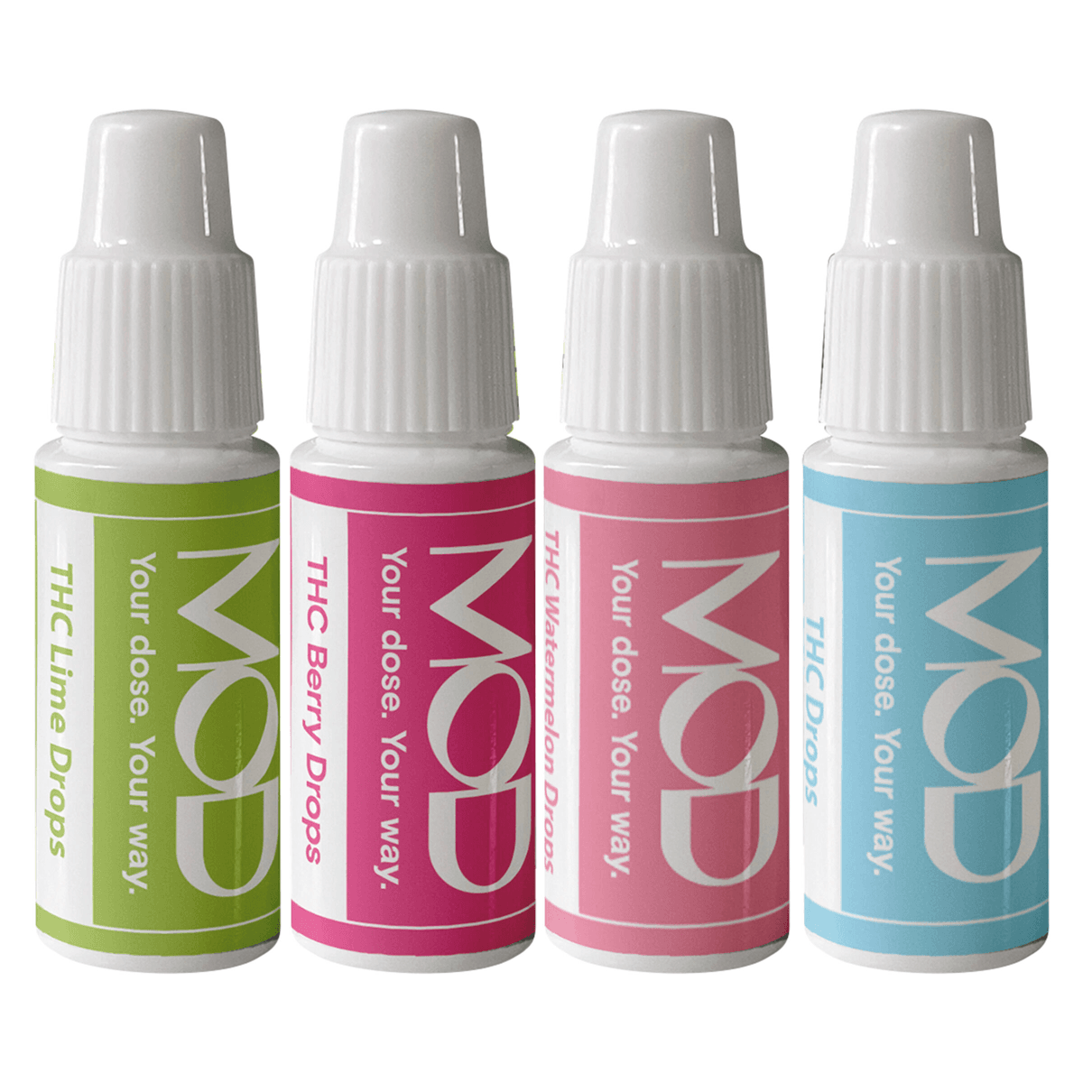 Mod Mod Variety THC Pack Oil Drops 12ml