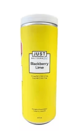 Just Seltzer Just Seltzer Blackberry Lime 355ml