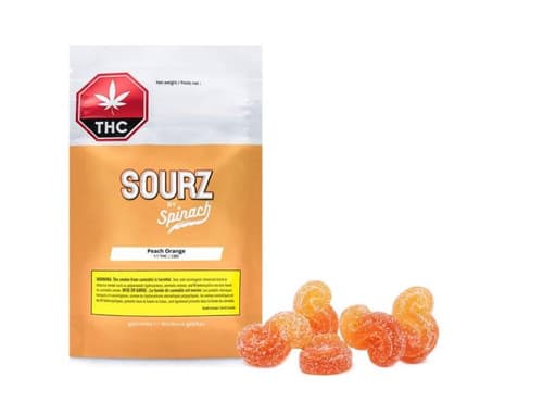 Spinach SOURZ Peach Orange 1:1