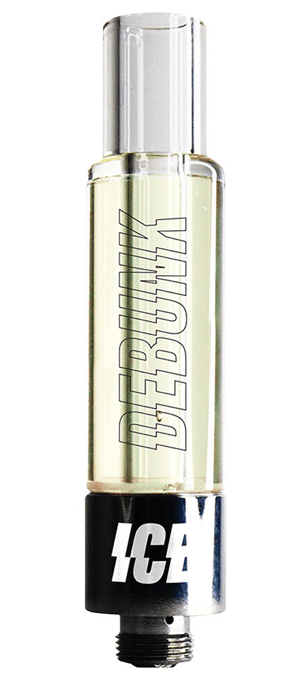 Debunk Debunk Ice Kiwi Kush Liquid Diamonds 510 Thread Cartridge 1g