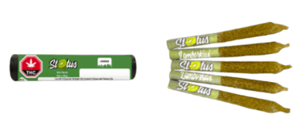 Status Status Lamborkiwi Liquid Diamond Infused Prerolls 5x0.25g