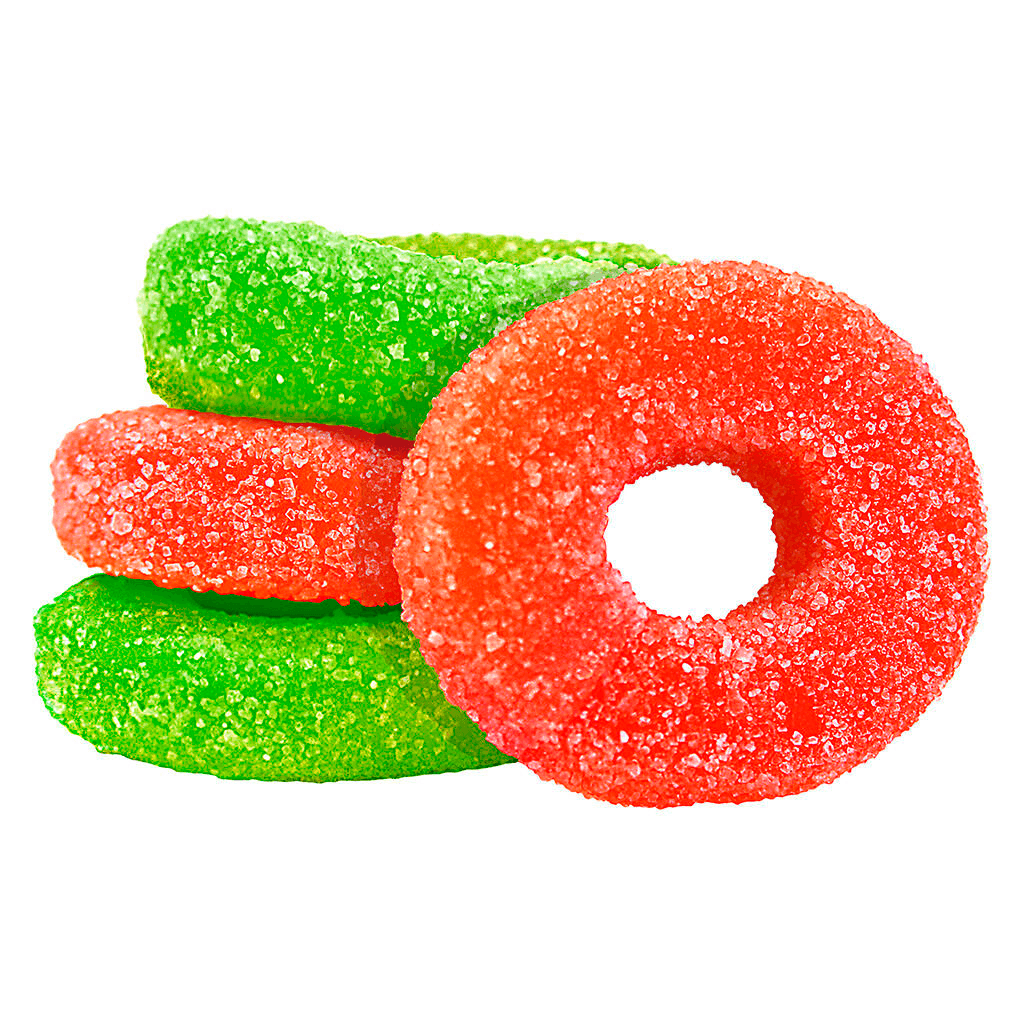 Olli Olli Os Sour Cherry And Watermelon THC CBG THCV Soft Chews 4pk