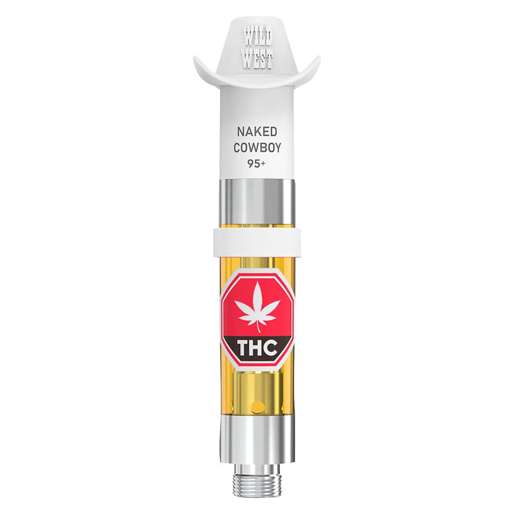 Wild West Wild West 95 Plus Naked Cowboy Liquid Diamonds 510 Thread Cartridge 0.95g