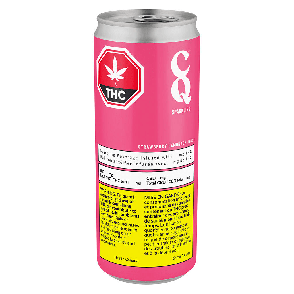 Cq Sparkling Cq Sparkling Strawberry Lemonade Hybrid 355ml