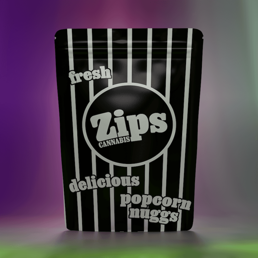 Zips Popcorn- Lemon OG Haze- 7g