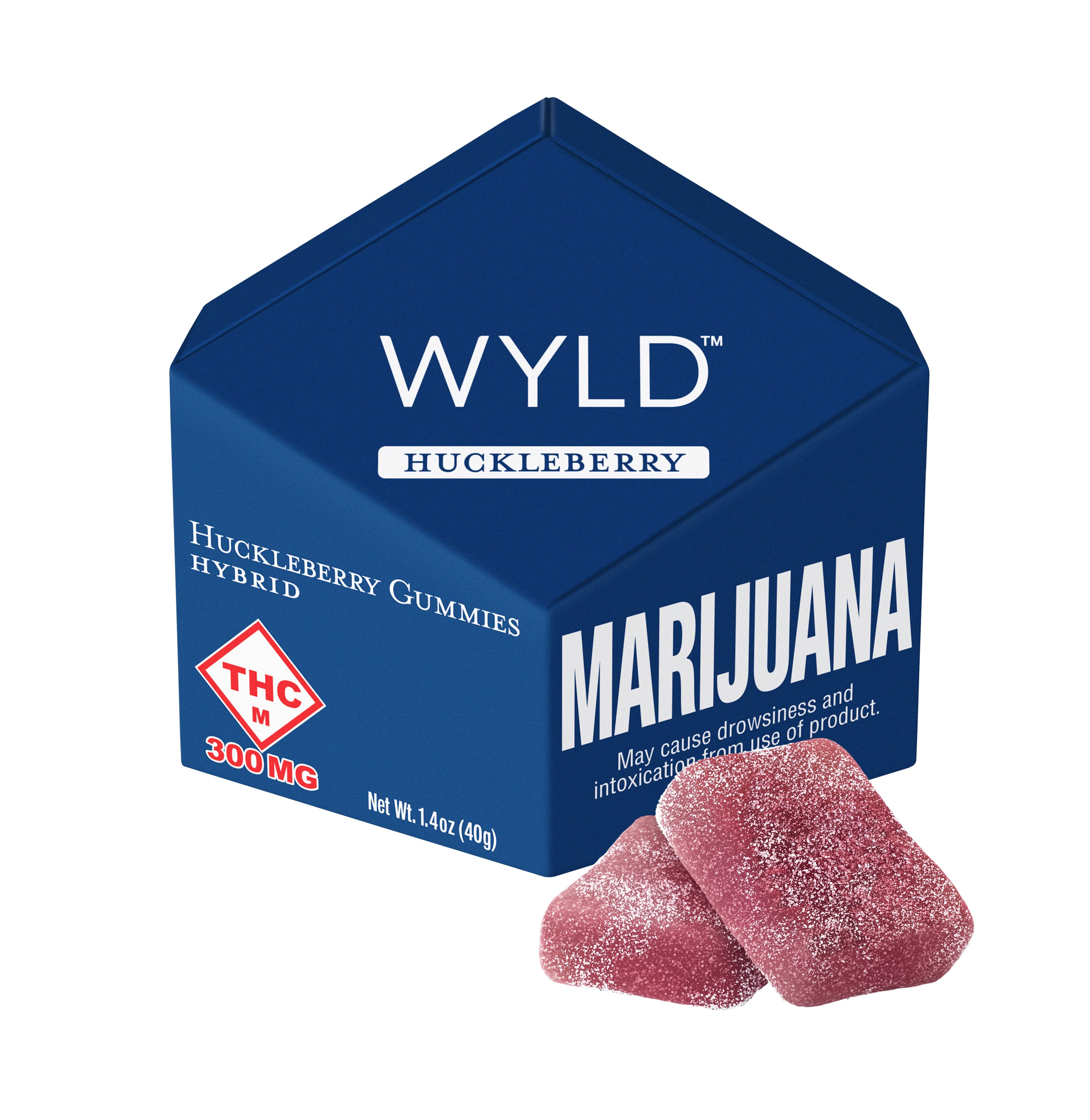 Wyld Gummies | Huckleberry | 300mg | 10pk