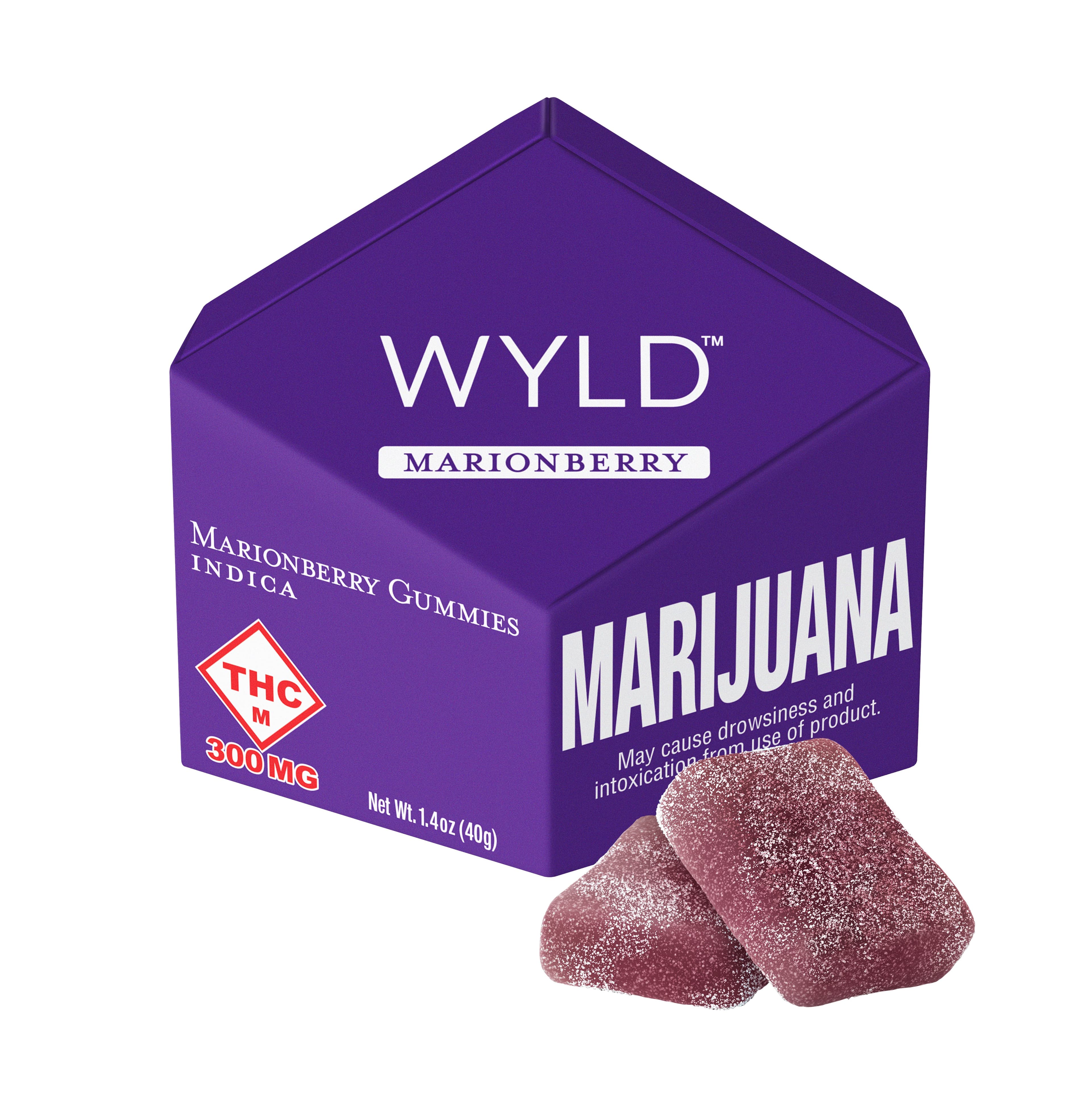 Wyld Gummies | Marionberry | 300mg | 10pk