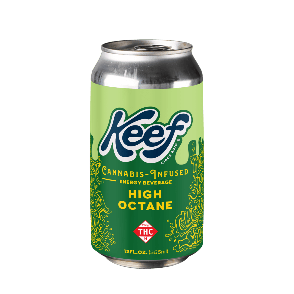 Keef Infused Beverage | High Octane | Energy Soda | 25mg | 12oz