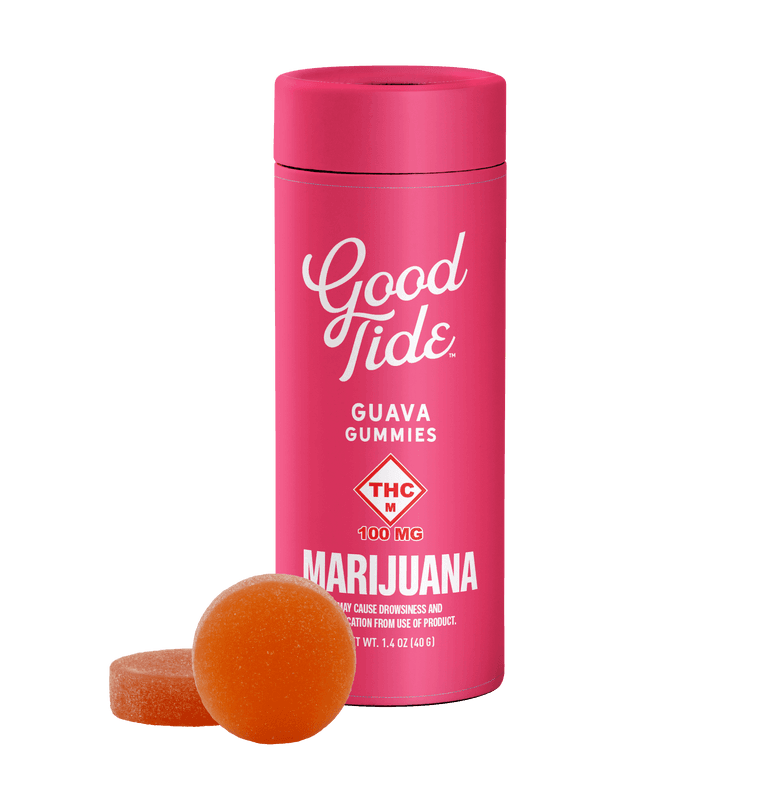 Good Tide Rosin Gummies | Balanced Guava | 100mg | 10pk