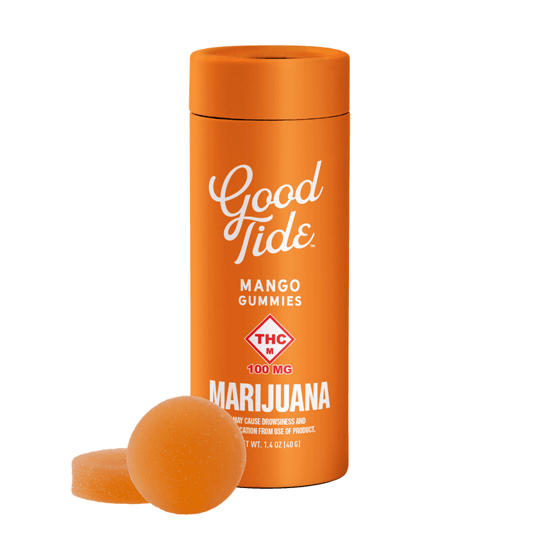 Good Tide Rosin Gummies | Mellow Mango | 100mg | 10pk