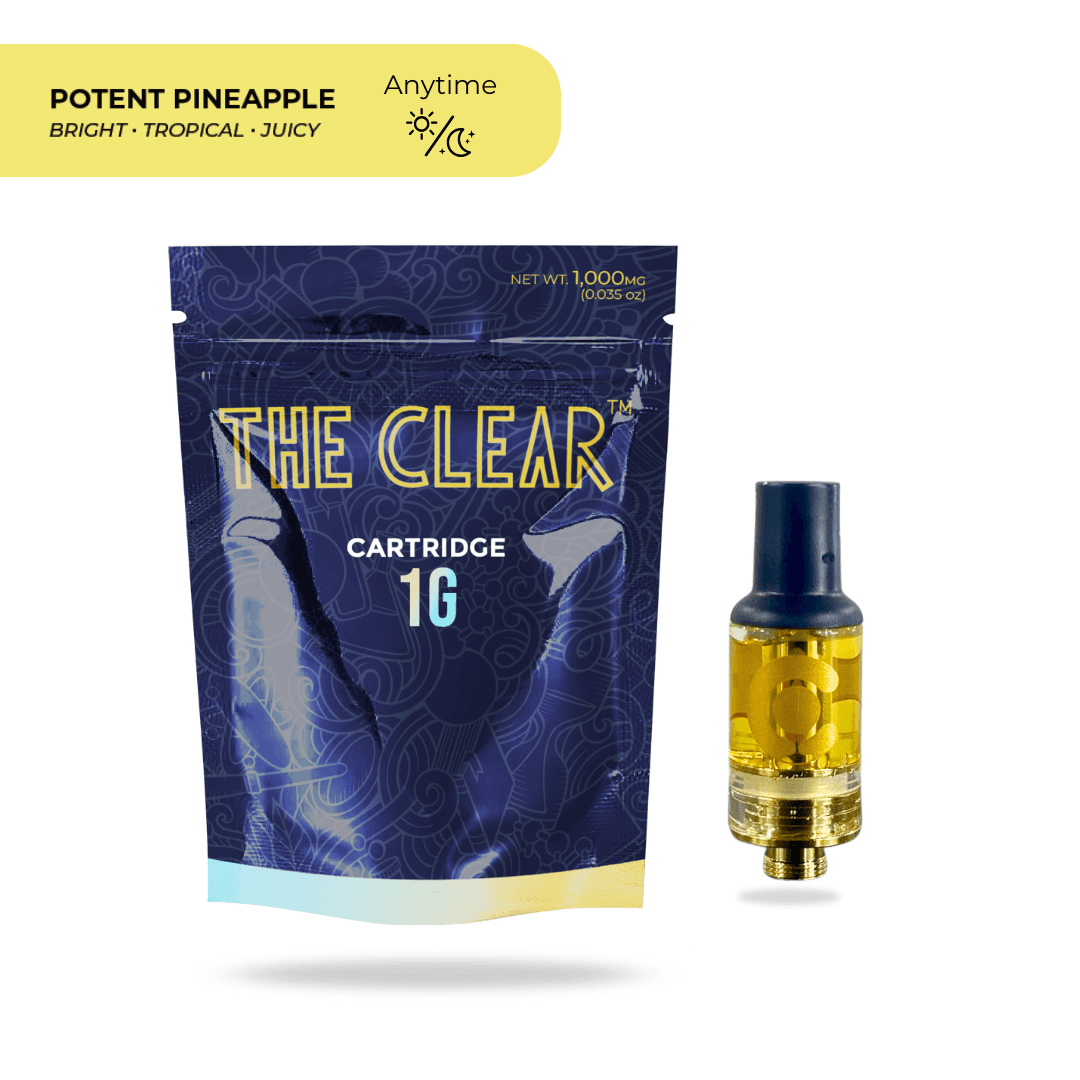 CLEAR Brands The Clear: Elite Vape | Potent Pineapple | Cartridge | 1g
