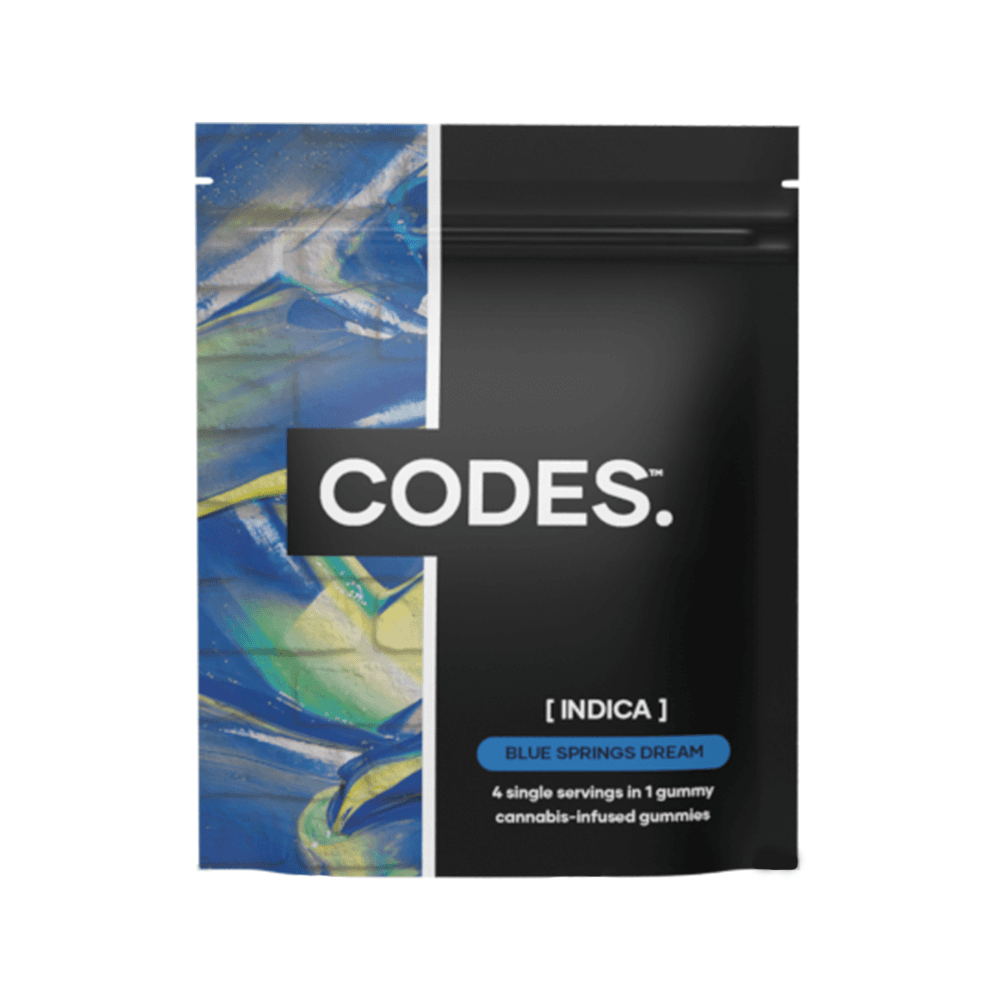 CODES Gummies | Blue Springs Dream | 100mg | 5pk