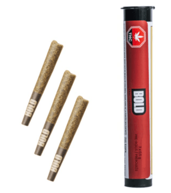BOLD Bold Peachy Pie Prerolls 3x0.5g