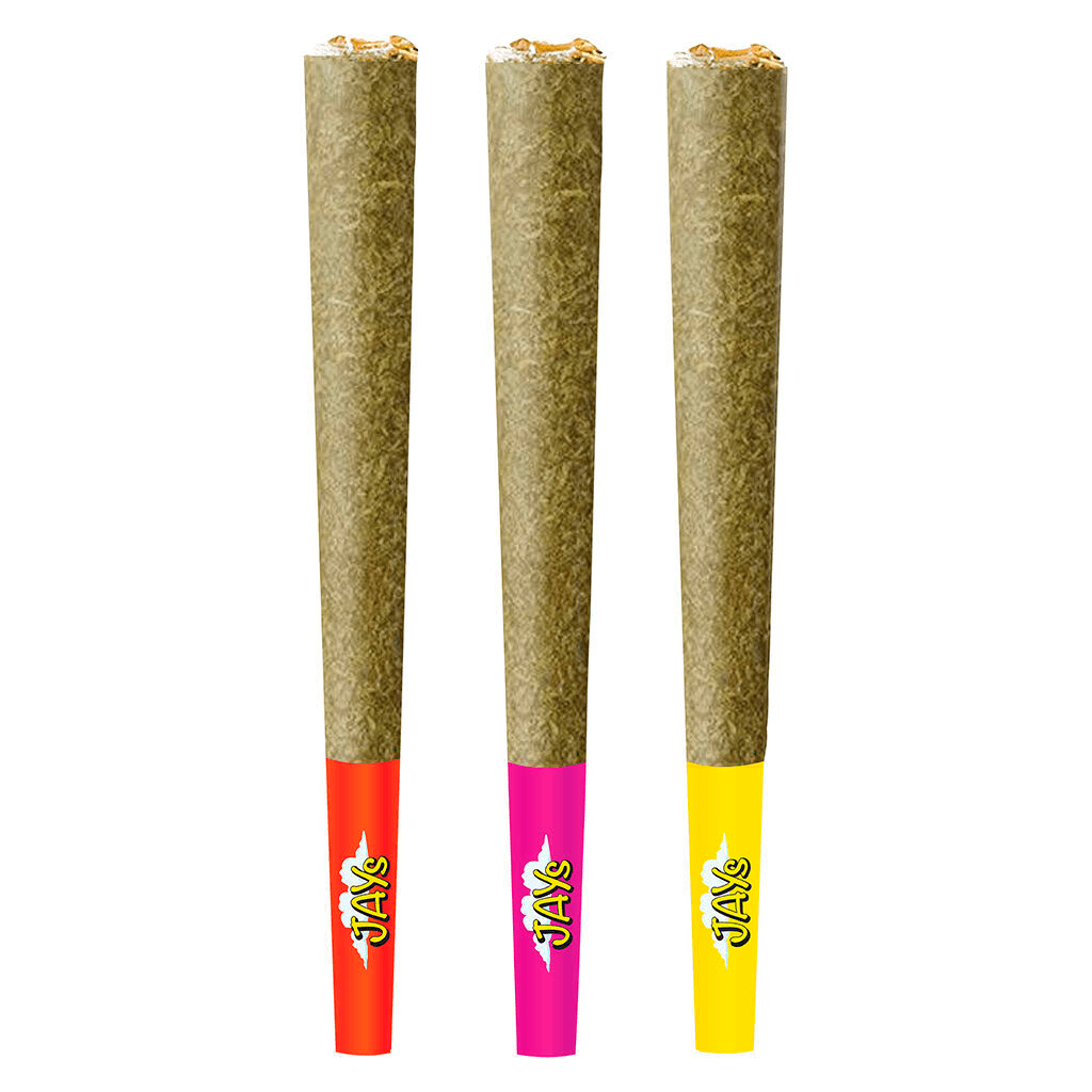 Jay's Jays High Potency 50 Plus Diamond Infused Multipack Prerolls 3x0.5g