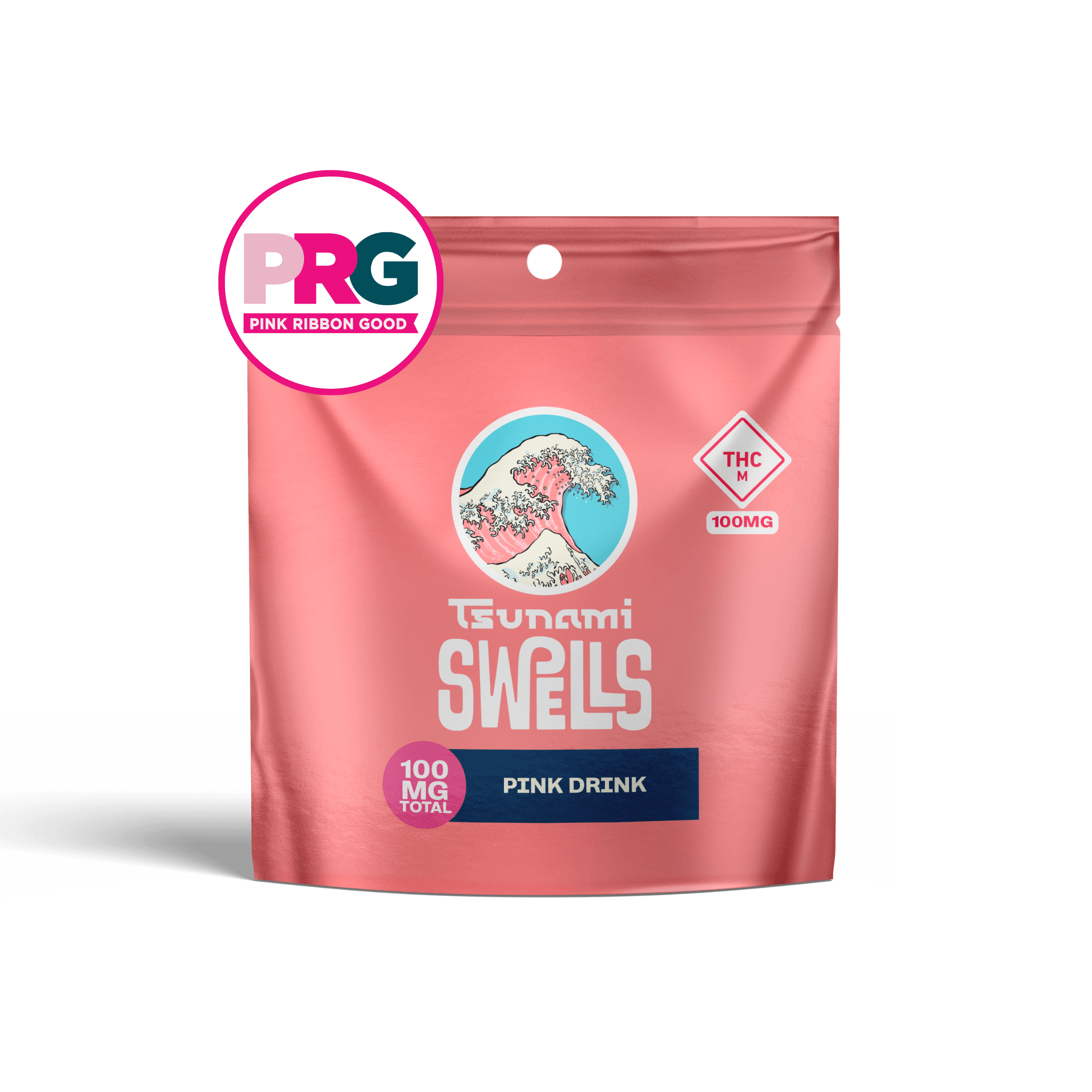 Tsunami Canna Swells - Pink Drink - 100mg