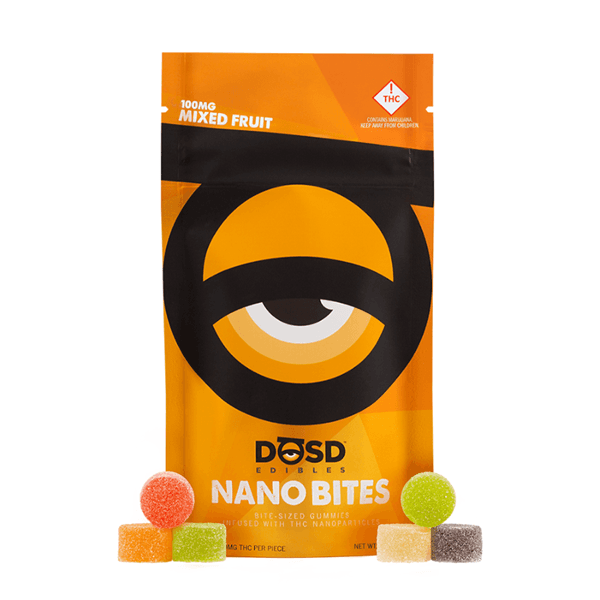 DŌSD Edibles DOSD: 100mg Gummy Nano (Mixed Fruit) 10pc x 10mg