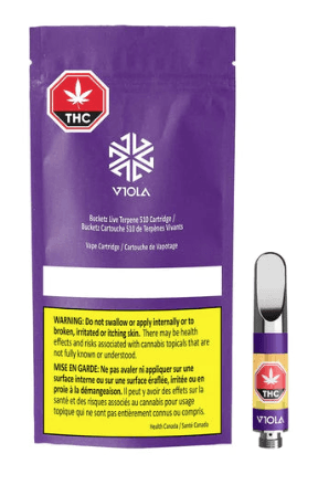 Viola Viola Bucketz Live Terpene 510 Thread Cartridge 1g
