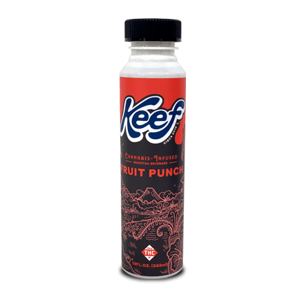 Keef Infused Beverage | Fruit Punch Mocktail | 200mg | 12oz Beverages