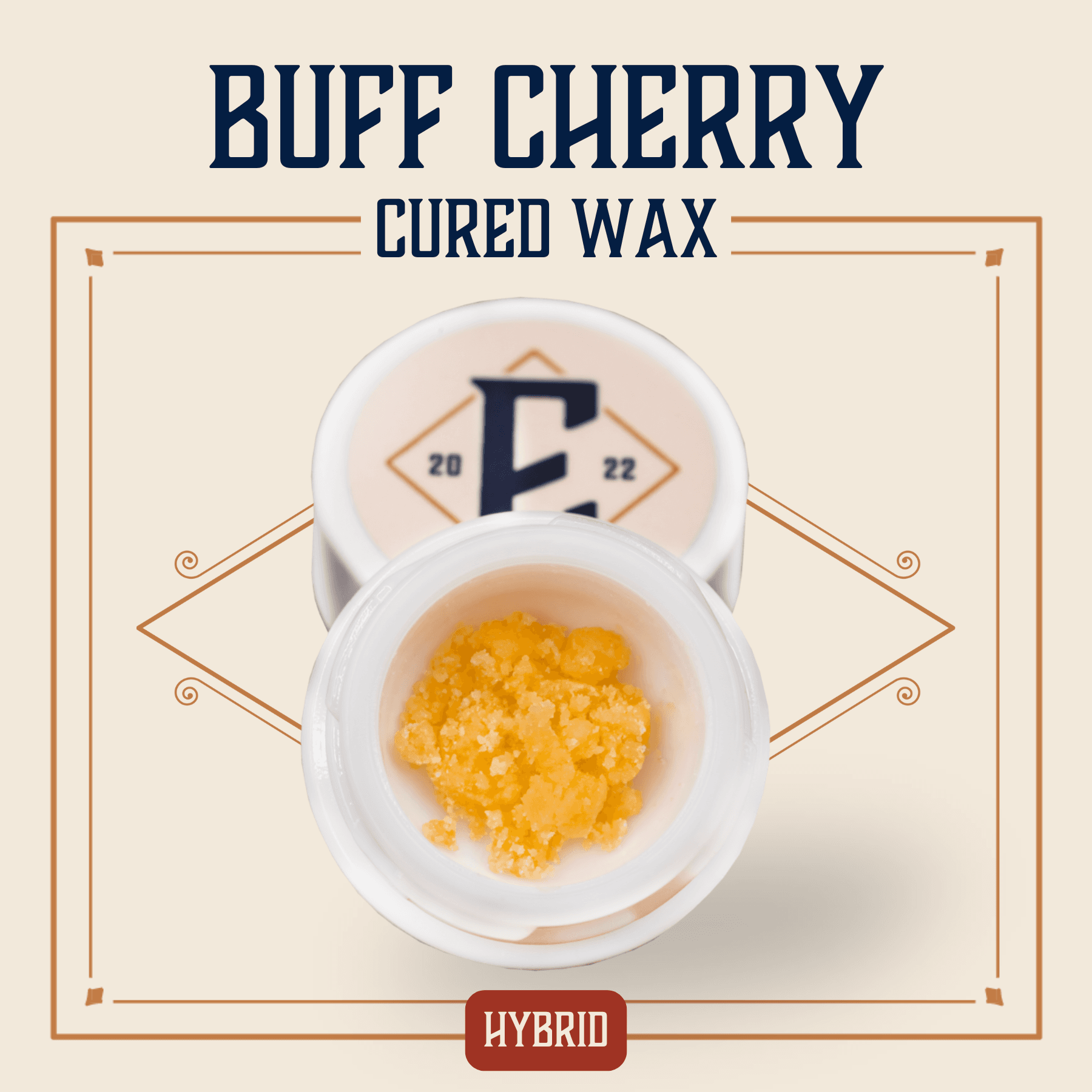 Elevate Buff Cherry Cured Wax