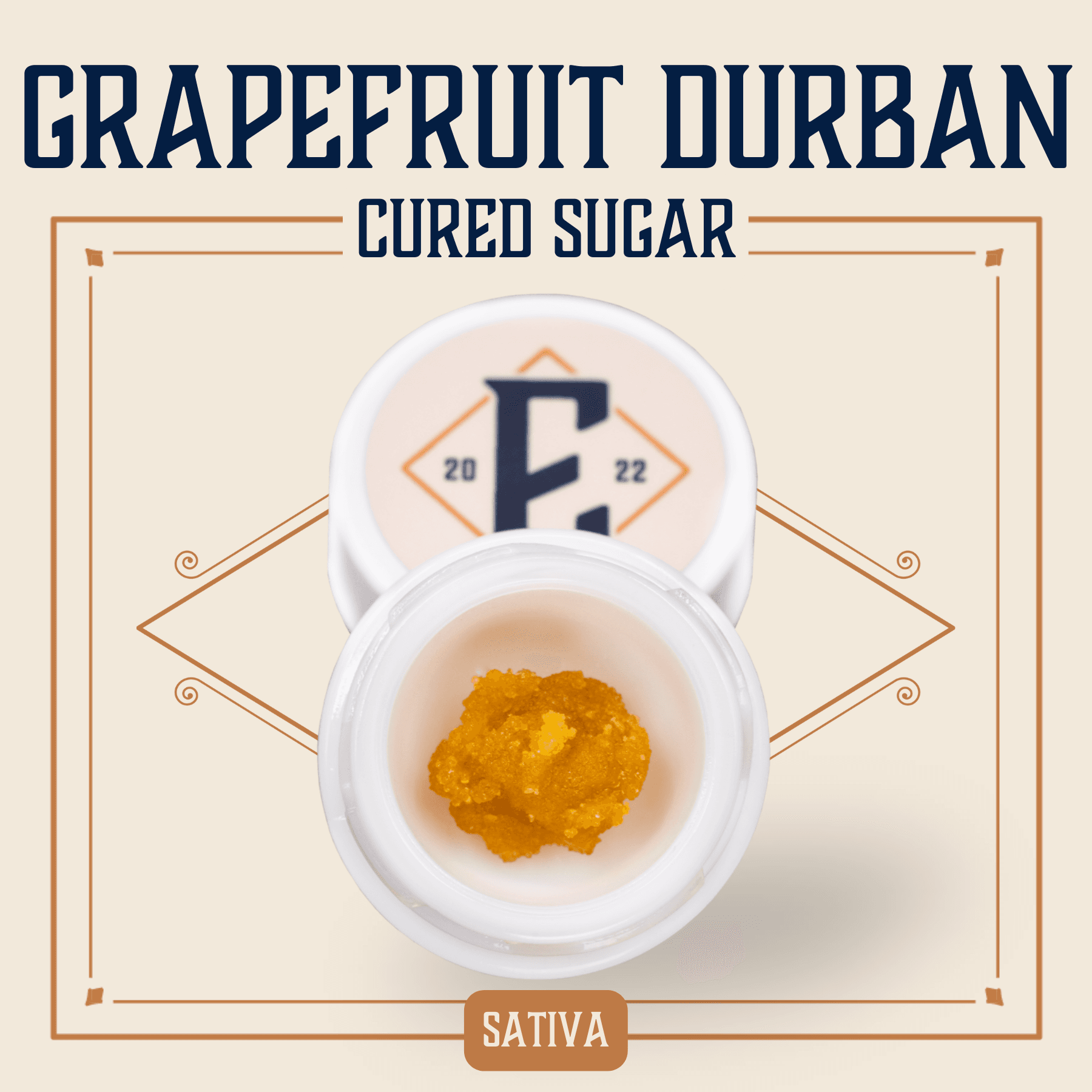 Elevate Concentrate | Grapefruit Durban | Cured Sugar | 1g