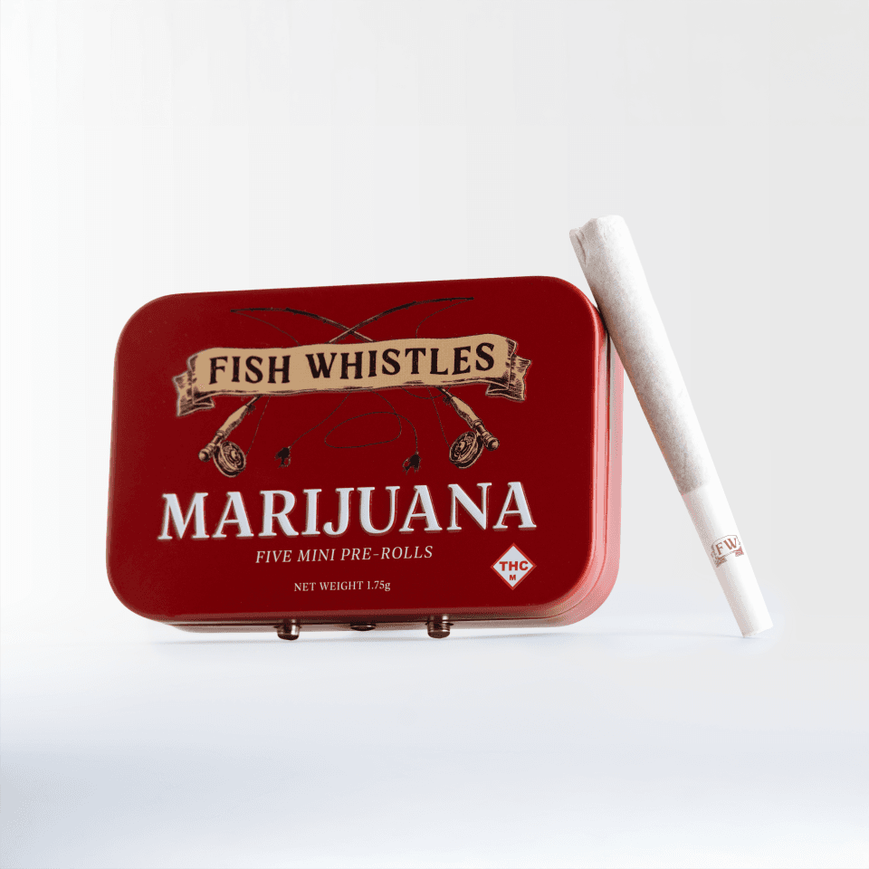Fish Whistles Pre-Roll Pack | NorCal Lemon Larry | 0.35g ea | 5pk