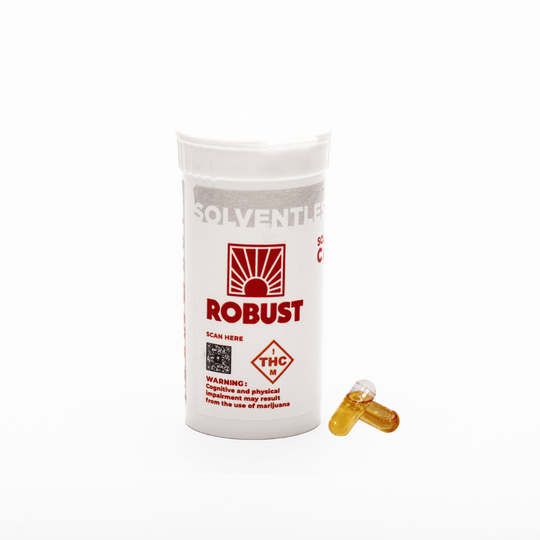 Robust Capsules | Hash Rosin | 100mg | 10pk