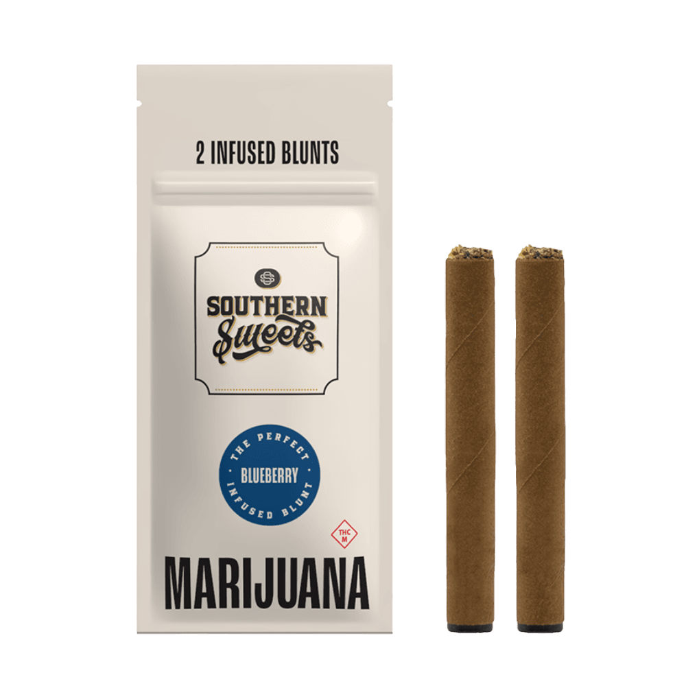 Southern Sweets Infused Blunt Pack | Blueberry x Space Station | 1g ea | 2pk
