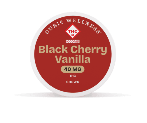 Curio Wellness Black Cherry Vanilla Chews (25ct)