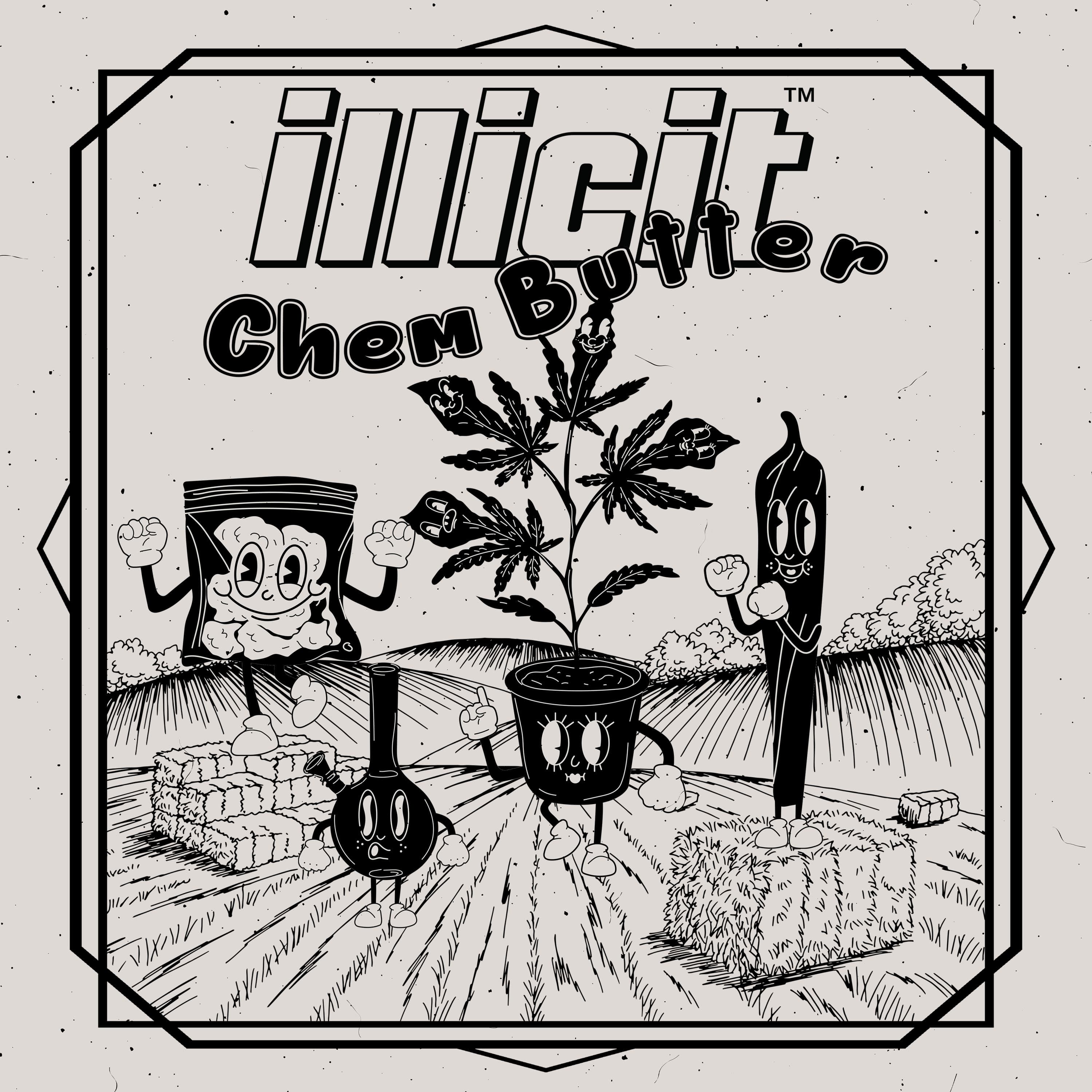 ILLICIT Chem Butter | Live Badder Baller Jar