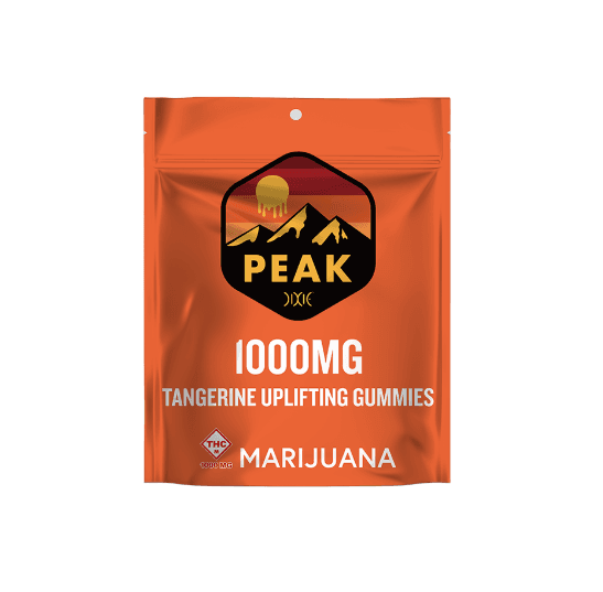 Dixie 1000mg Gummies | Peak Tangerine (Sativa)
