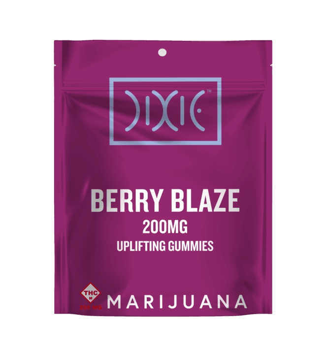 Dixie 200mg Gummies | Berry Blaze (Sativa)