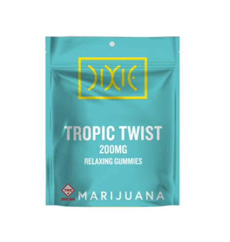 Dixie 200mg Gummies | Tropic Twist (Indica)