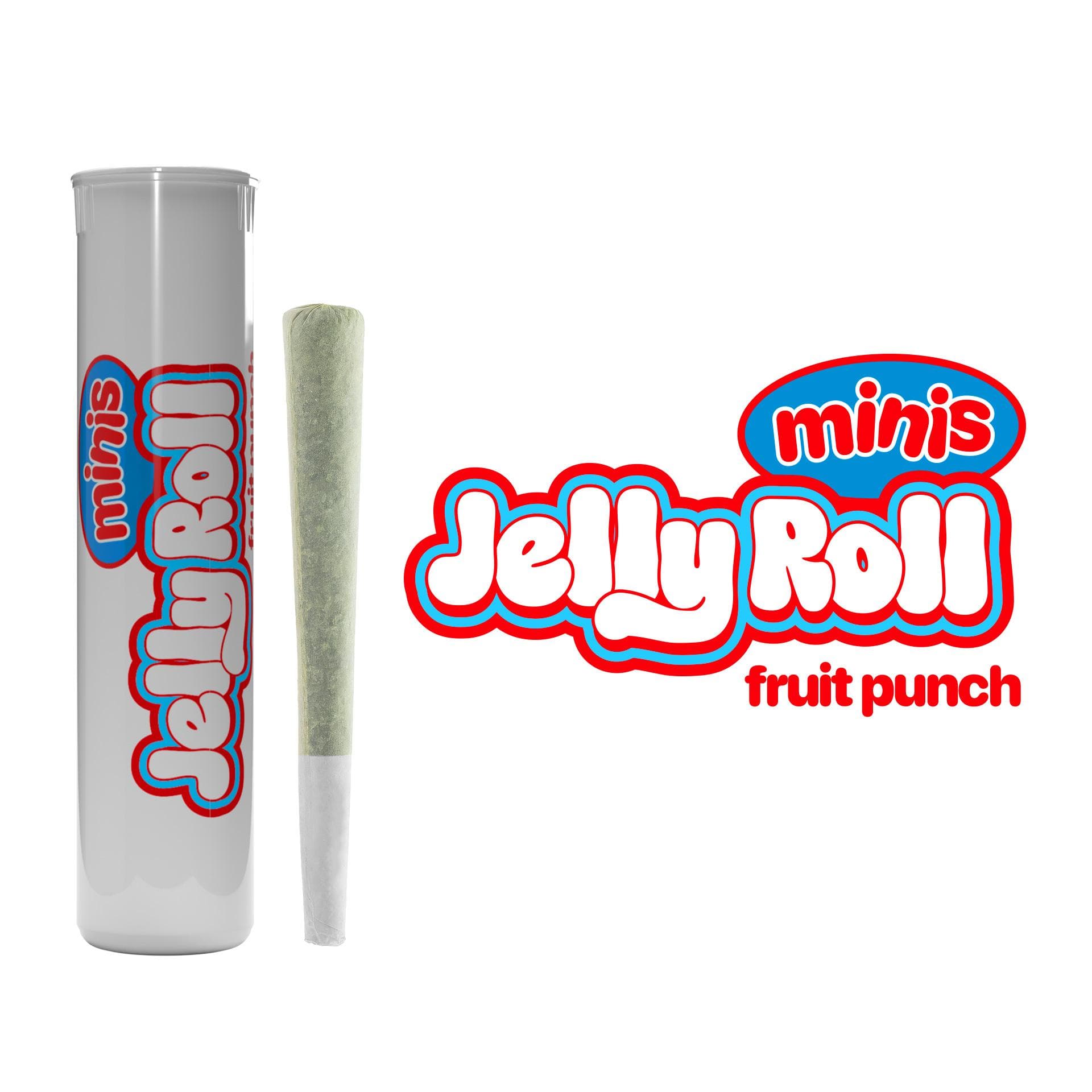 Jelly Roll PREROLL INFUSED - 0.6G - FRUIT PUNCH - HYBRID