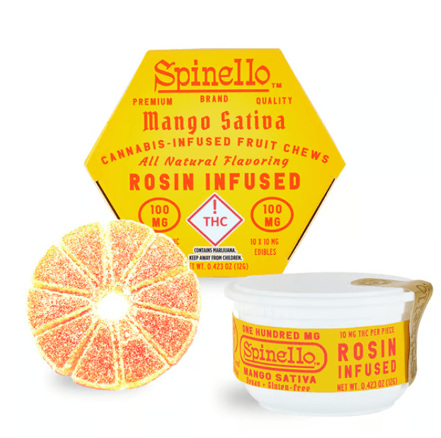 Spinello Mango (S) - Spinello - 100mg Rosin Gummies