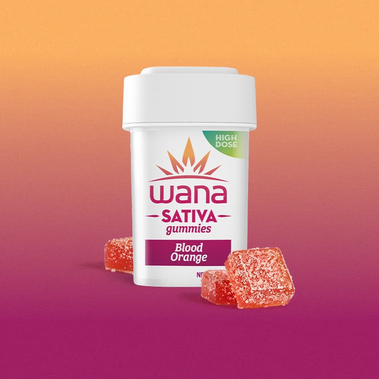 Wana Gummies | Blood Orange | Sativa | 1000mg | 20pk