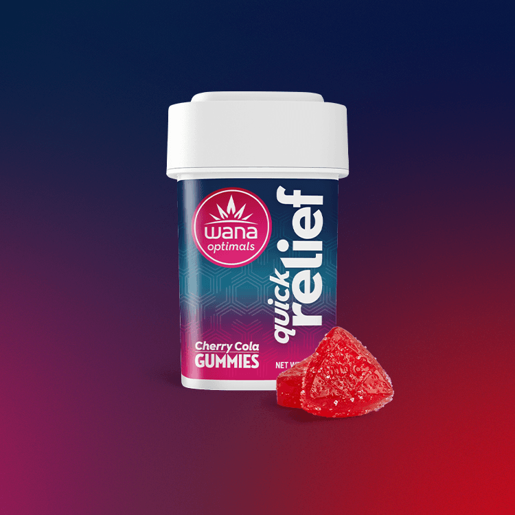 Wana Cherry Cola | 1:1:1 Quick Relief Gummies | 100mg (10pcs)