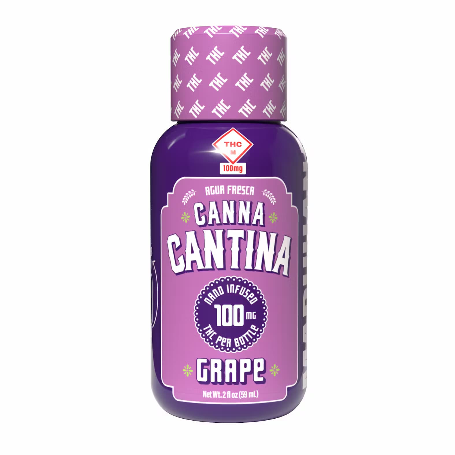 Canna Cantina Grape 2oz 100mg