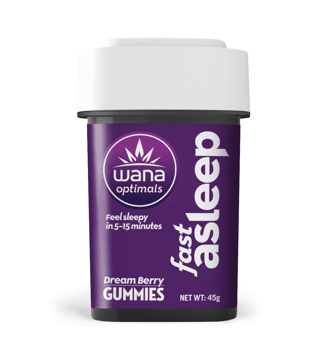 Wana Dream Berry | Fast Asleep Gummies | 20mg (10pcs)