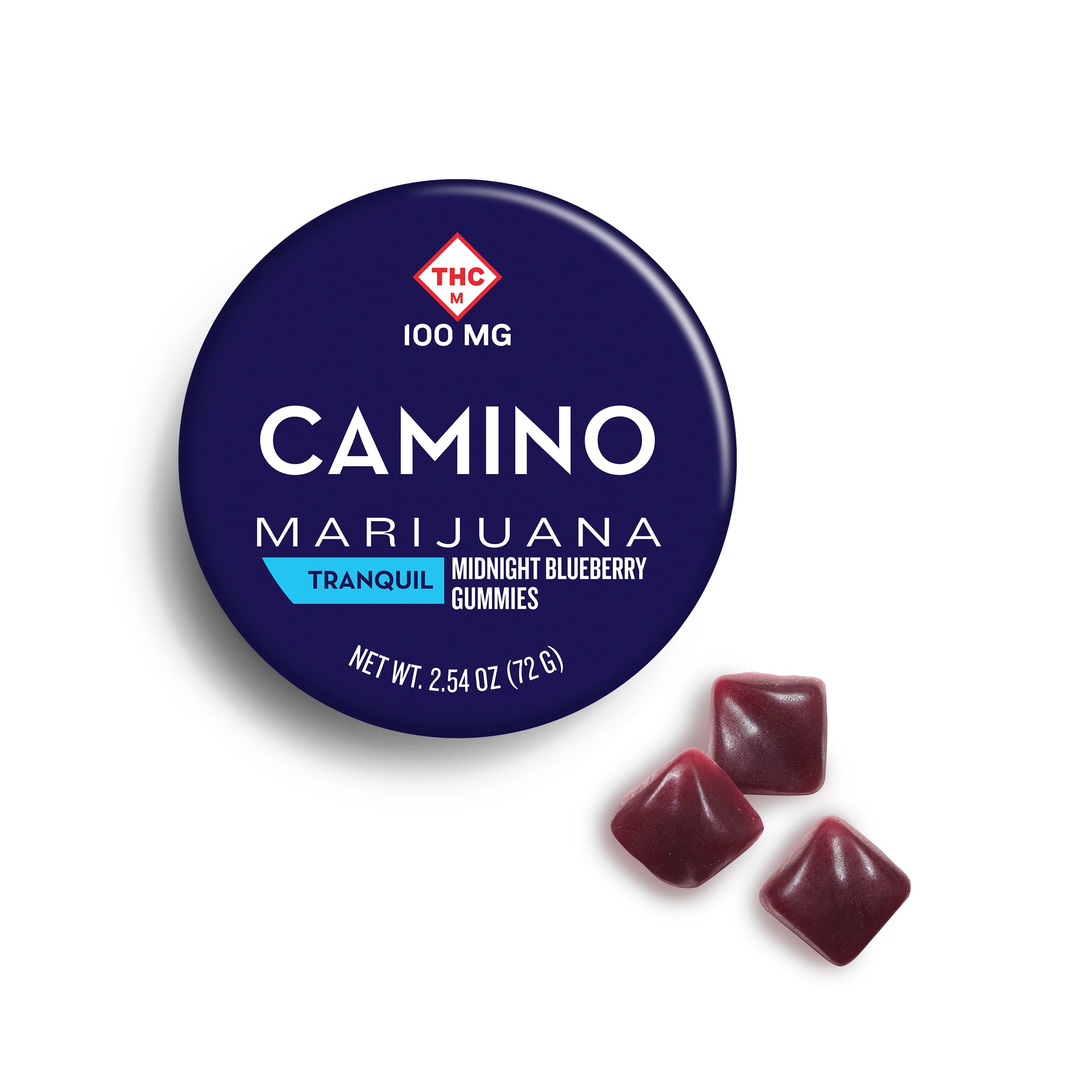 Camino Gummies | Midnight Blueberry 5:1 | 100mg THC : 20mg CBN | 20pk