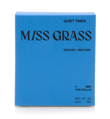 Miss Grass Quiet Times | 5pk Mini Pre-Rolls | 0.4g Each